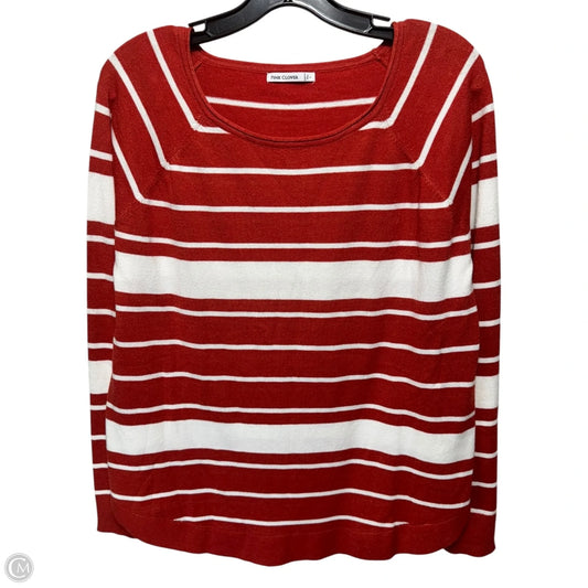 Sweater By Pink Clover In Striped Pattern, Size: L