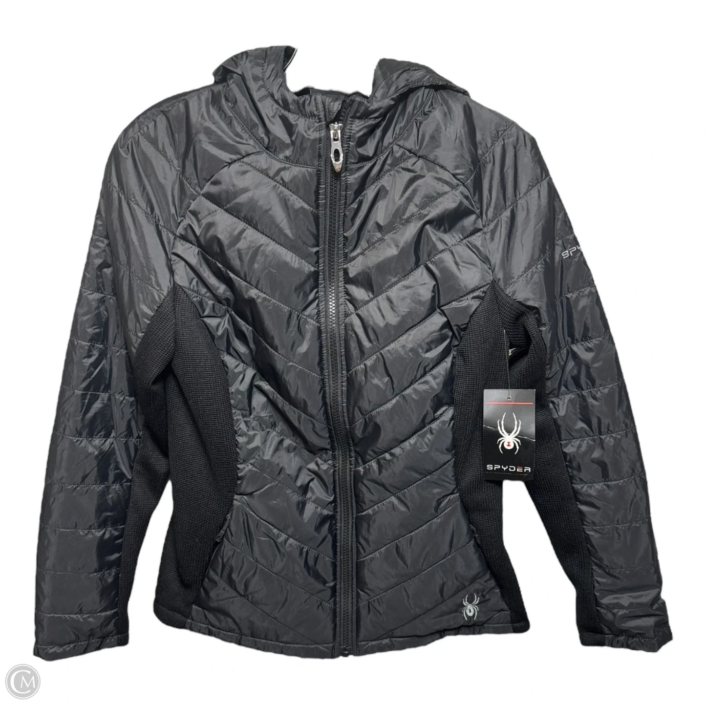 Jacket Puffer & Quilted By Spyder In Black, Size: S