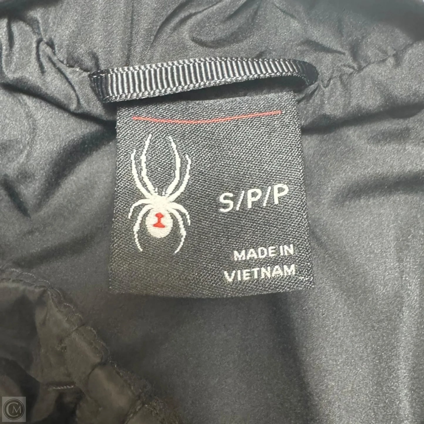 Jacket Puffer & Quilted By Spyder In Black, Size: S