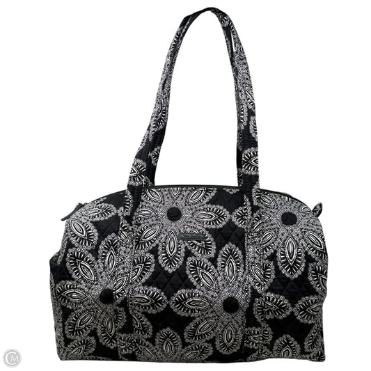 Blanco Bouquet Large Weekender Duffel By Vera Bradley, Size: Large