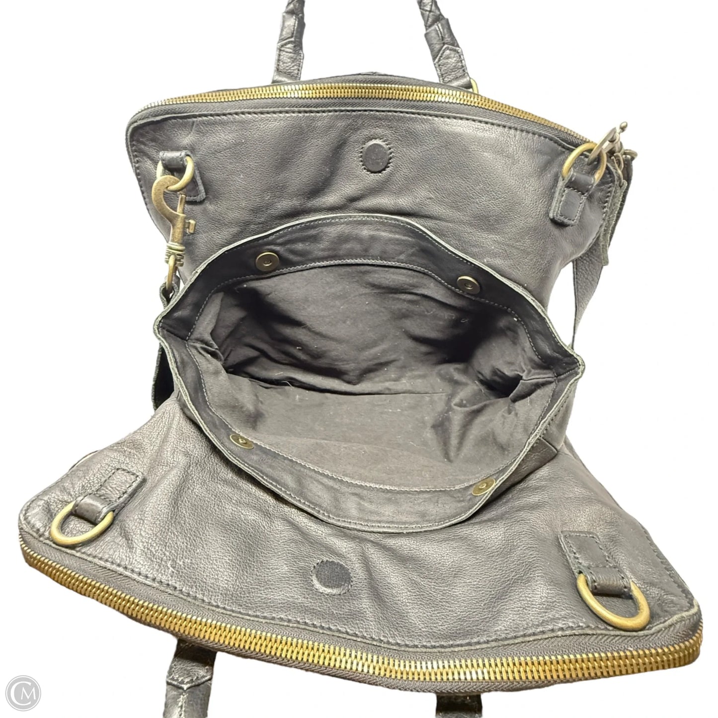 Vintage Koko Leather & Pony Satchel By Liebeskind, Size: Large