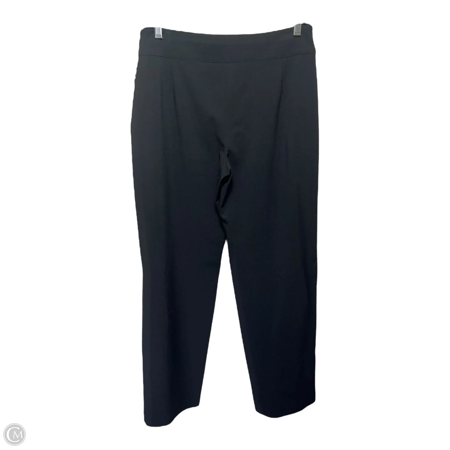 Wool Pants Luxury Designer By Armani In Black, Size: 4