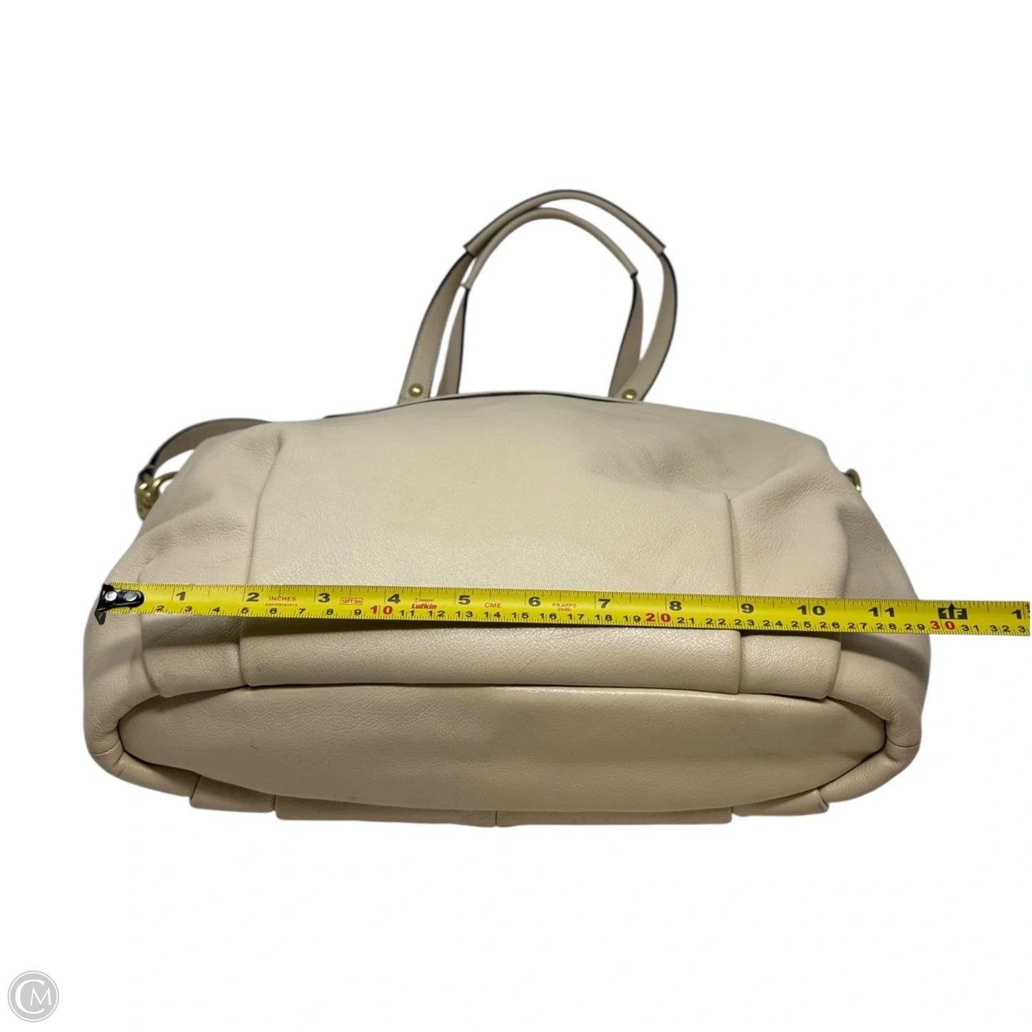 Ansley Satchel Handbag Designer By Coach, Size: Large