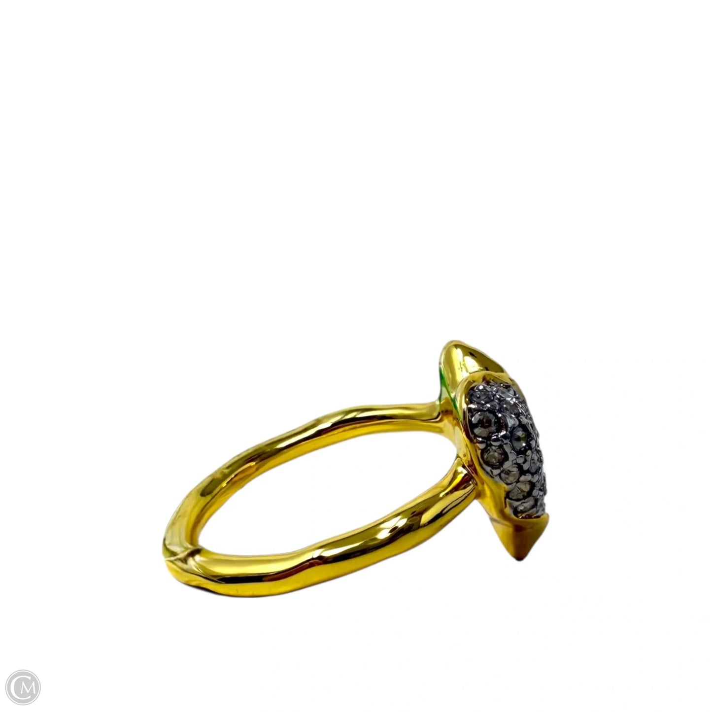 Solanales Crystal Heart Ring By Alexis Bittar, Size: 7