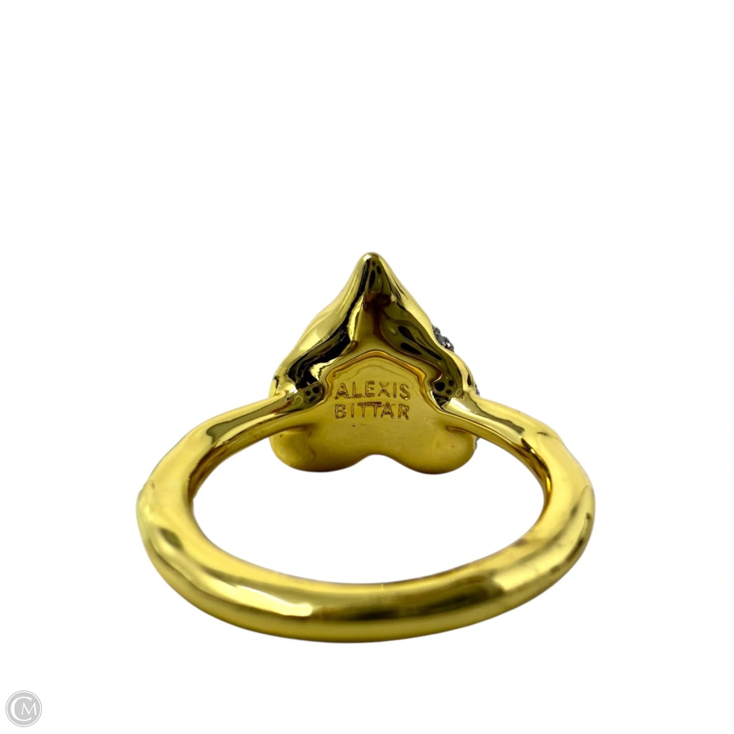 Solanales Crystal Heart Ring By Alexis Bittar, Size: 7