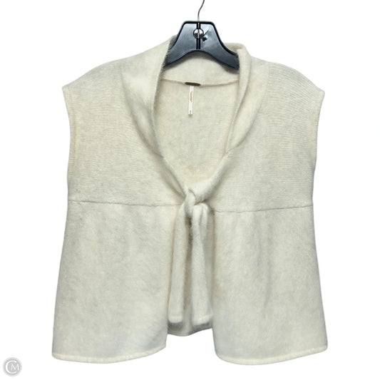 Angora Blend Sweater By Free People In Cream, Size: M