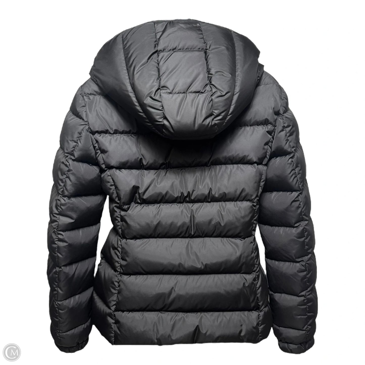 Betula Giubotto Goose Down Puffer Jacket Luxury Designer By Moncler In Black, Size: 0