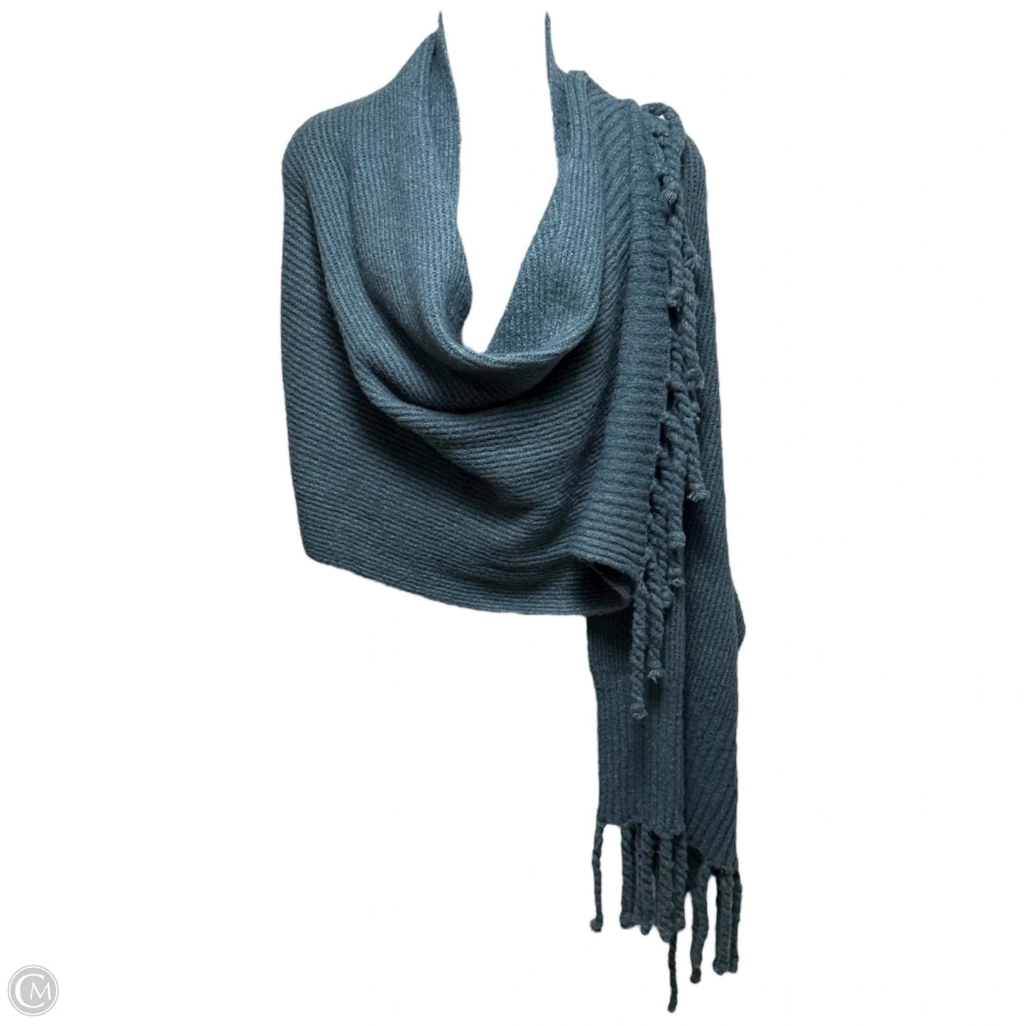 Jaden Rib Knit Blanket Scarf  By Free People