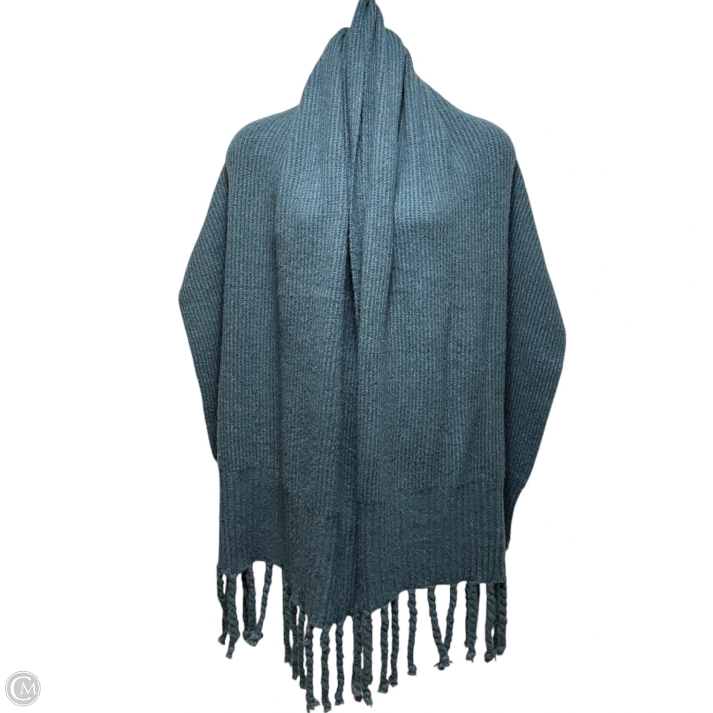 Jaden Rib Knit Blanket Scarf  By Free People