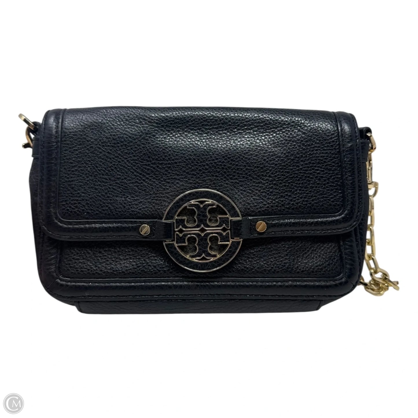 Amanda Foldover Crossbody Handbag Designer By Tory Burch, Size: Small