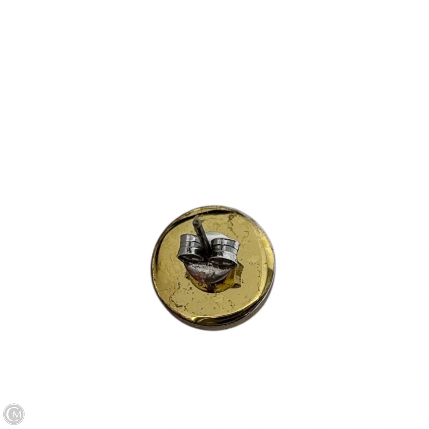 Kira Enamel Circle Stud Earrings Designer By Tory Burch