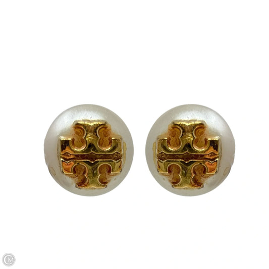 Kira Faux Pearl Stud Earrings Designer By Tory Burch