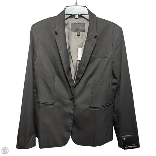 Blazer By Banana Republic In Black, Size: 8
