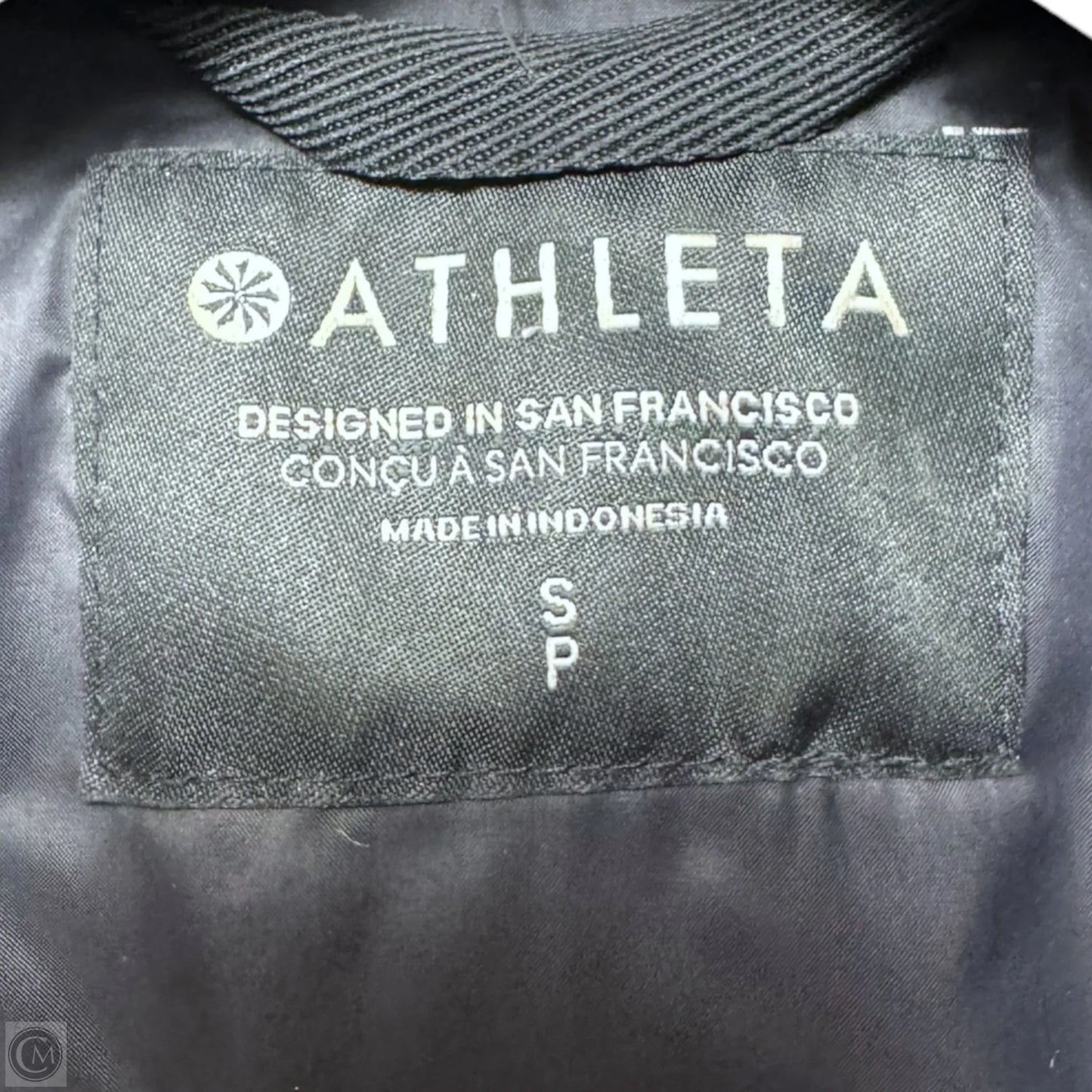 Vest Puffer & Quilted By Athleta In Black, Size: S