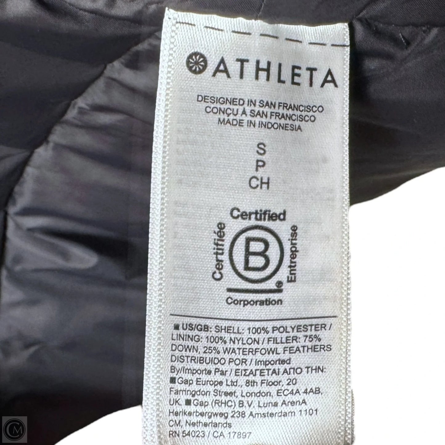 Vest Puffer & Quilted By Athleta In Black, Size: S