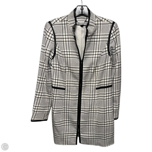 Long Jacket By White House Black Market In Black & White, Size: Xs