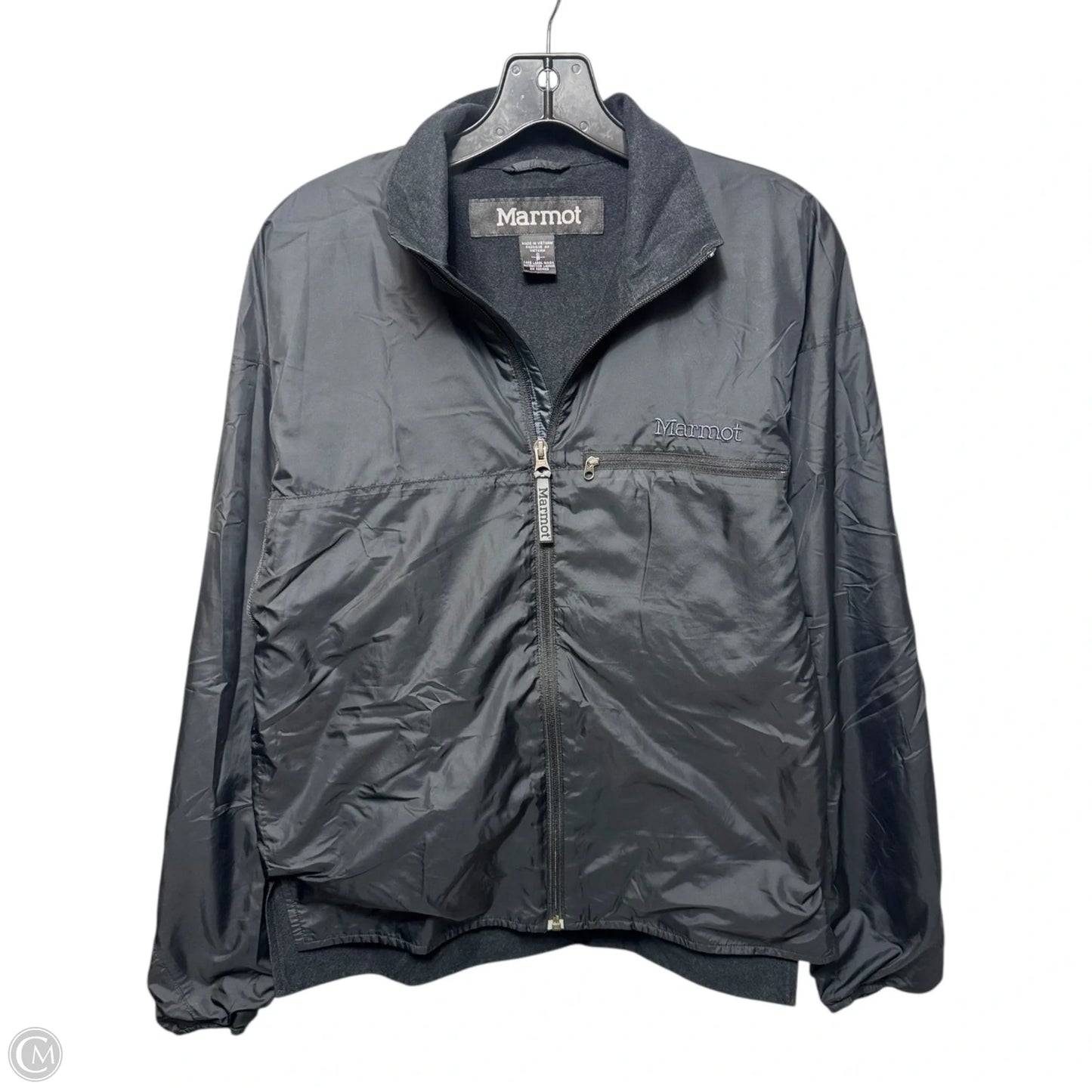Jacket Windbreaker By Marmot In Black, Size: S