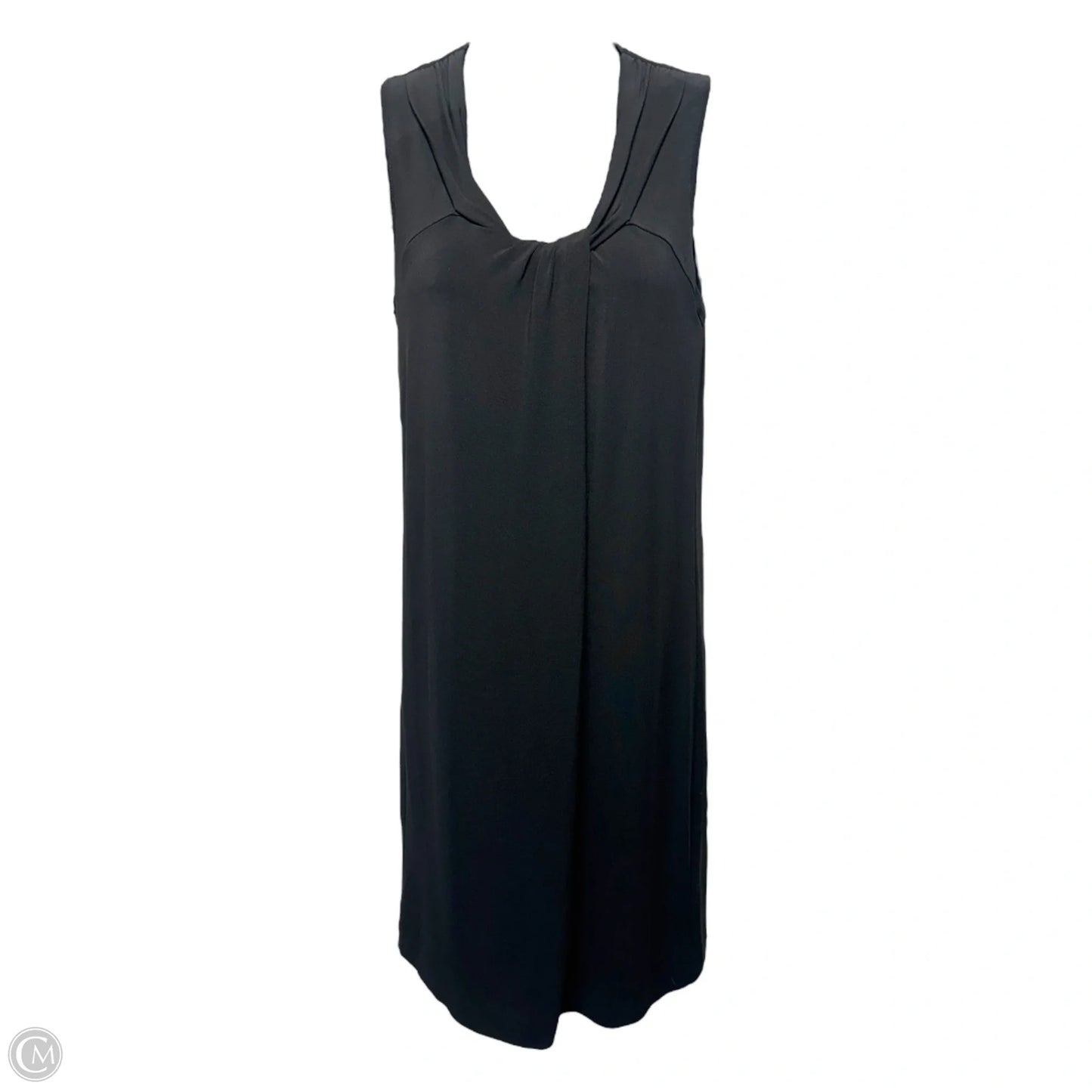 Twist Round Neck Shift Dress By Vince In Black, Size: XS