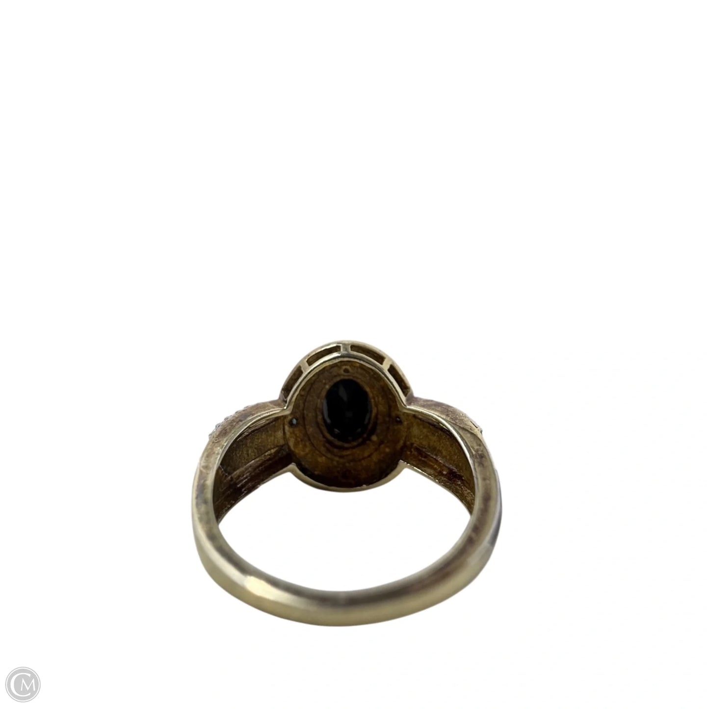Sterling Silver Double Halo Crystal Ring, Size: 7