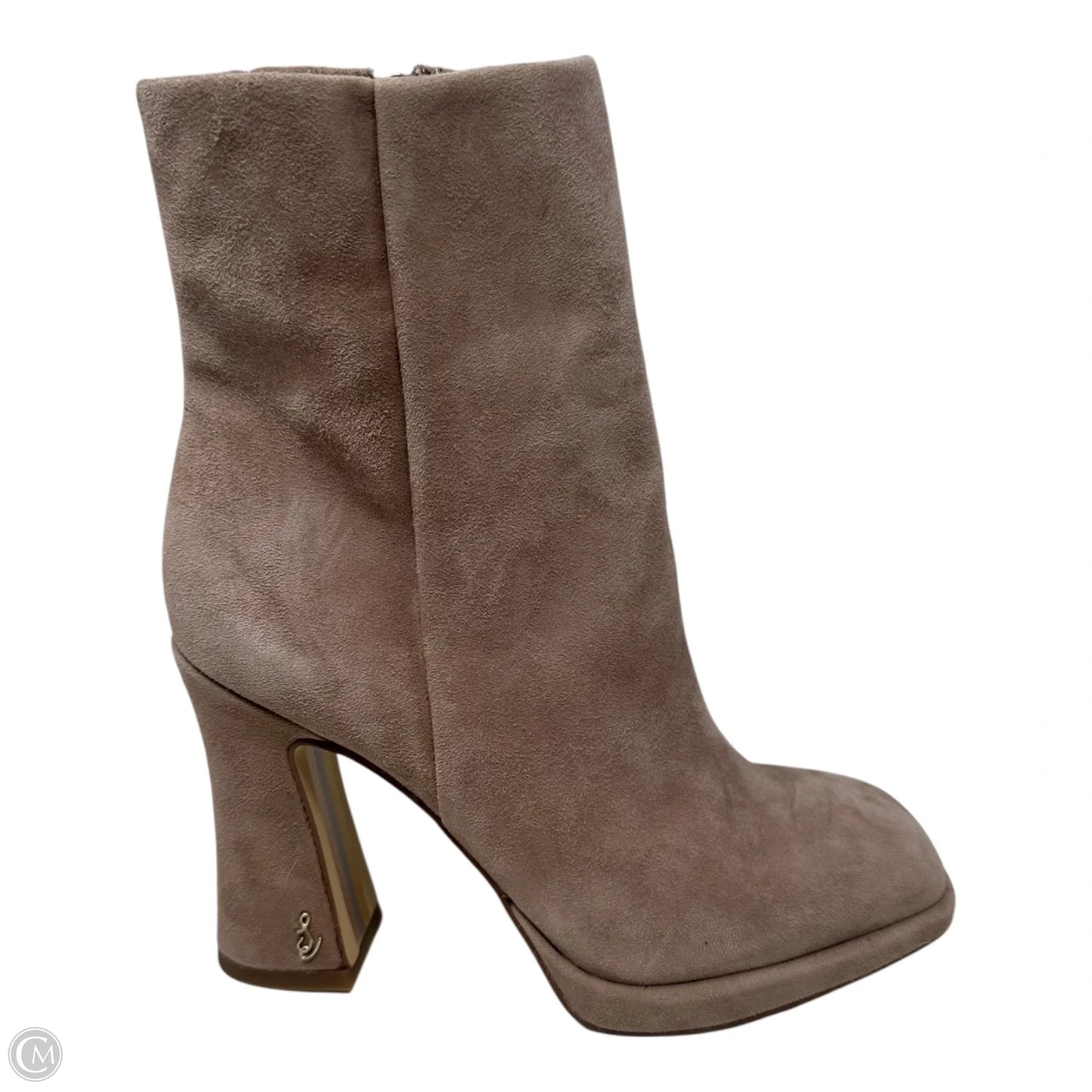 Boots Ankle Heels By Sam Edelman In Mauve, Size: 5