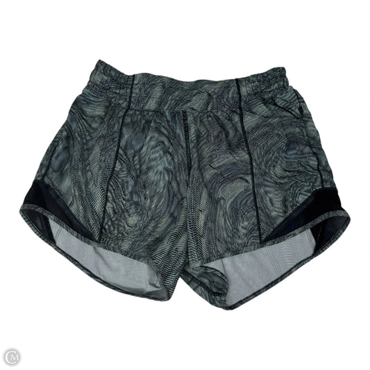 Athletic Shorts By Lululemon In Green, Size: 4 Tall