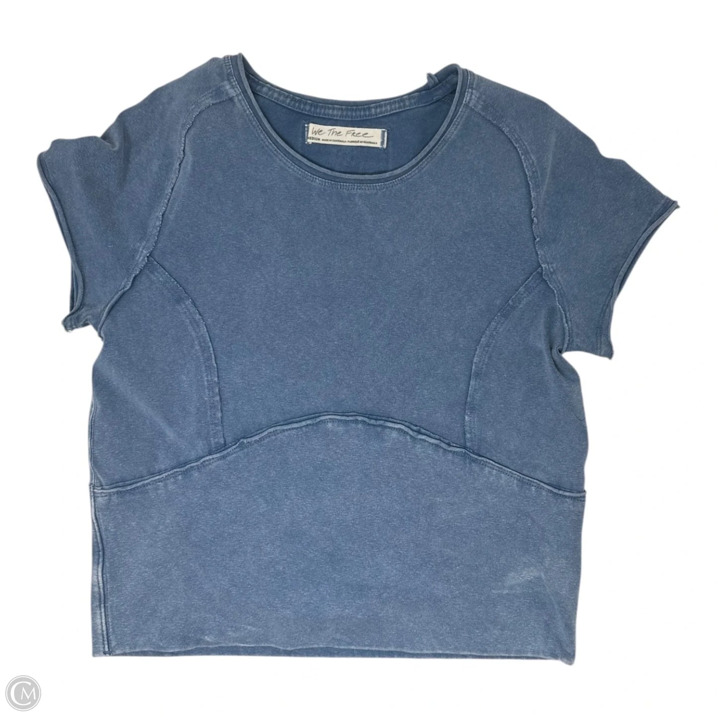 Top Short Sleeve By We The Free In Blue, Size: M