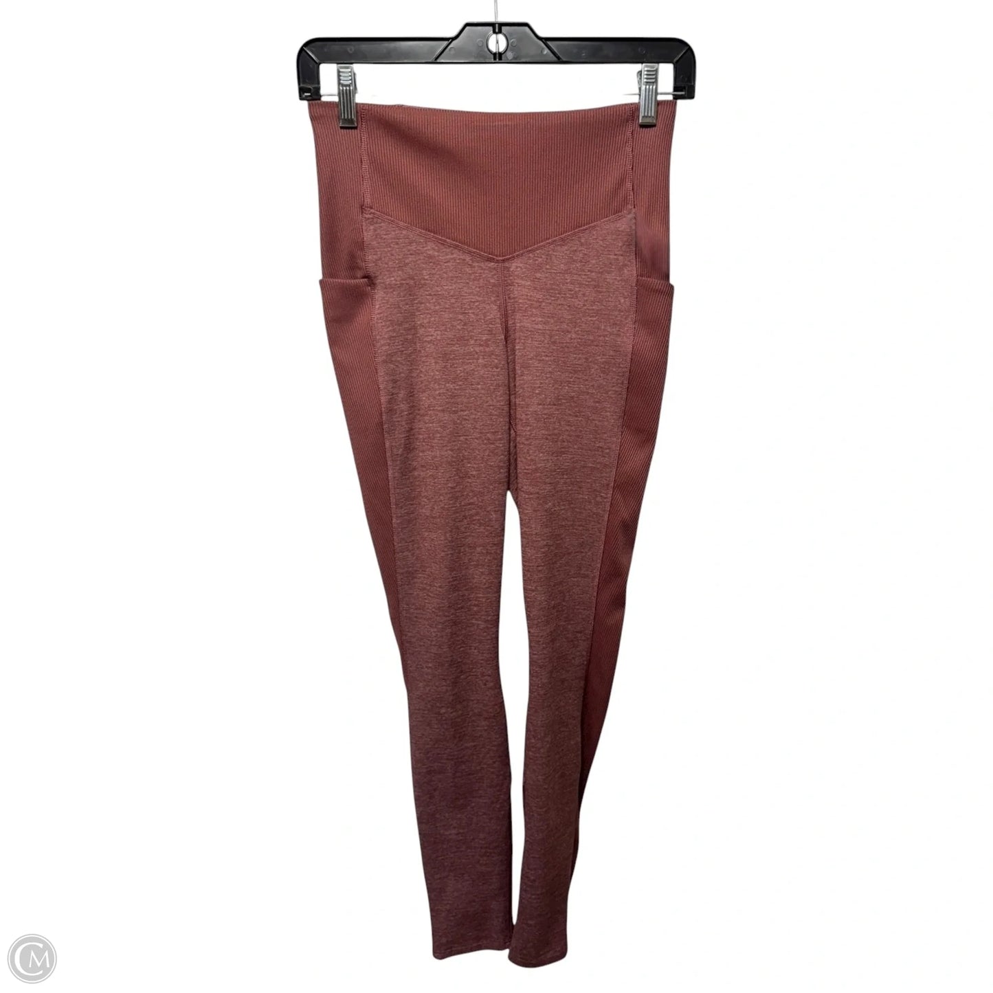 Athletic Leggings By The North Face In Mauve, Size: M