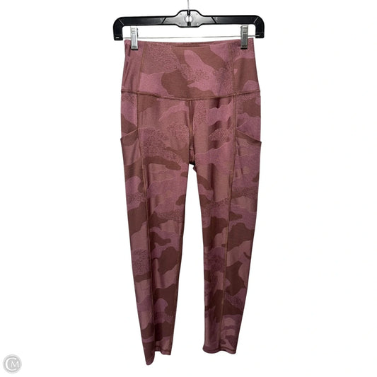 Athletic Pants By The North Face In Mauve, Size: M