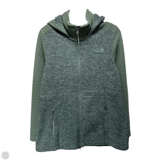 Athletic Jacket By The North Face In Green, Size: L