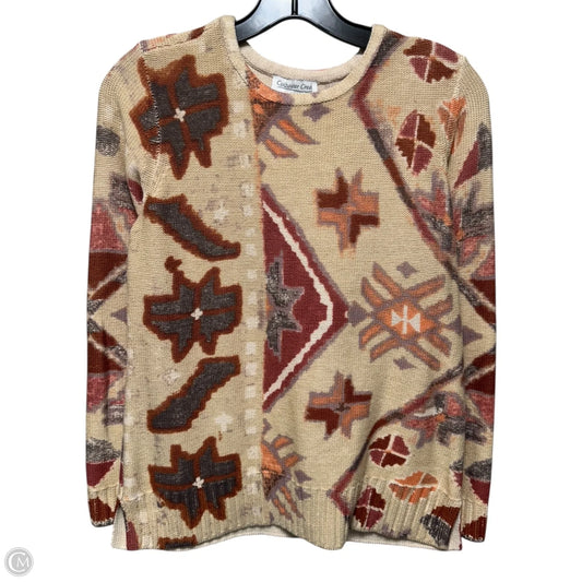 Sweater By Coldwater Creek In Tan, Size: Xs