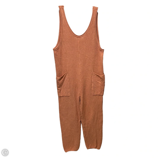 Knit Romper By Free People In Peach, Size: S