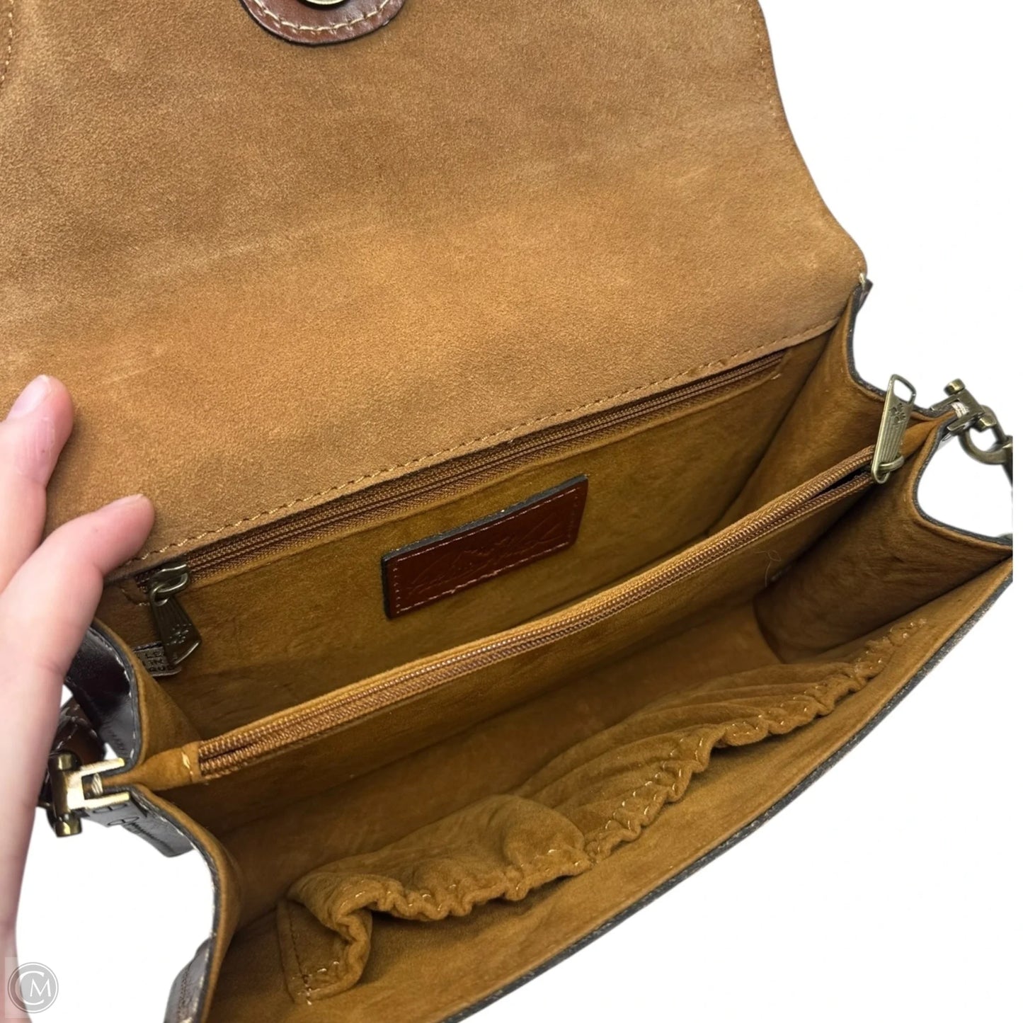 Porcili Crossbody Handbag Designer By Patricia Nash, Size: Medium