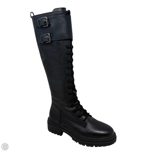 Lenky Tall Combat Boots By Steve Madden In Black, Size: 6