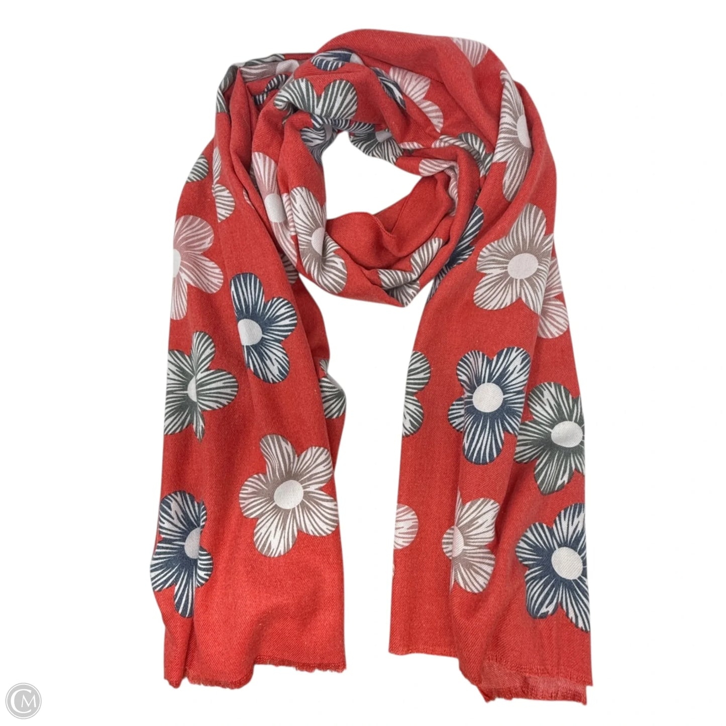 Wool Blend Long Wrap Scarf By Caffe