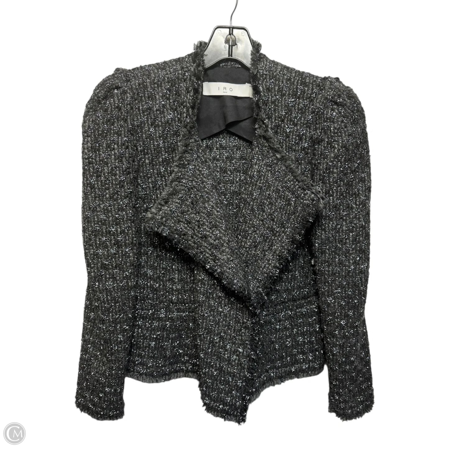 Kiana Shimmer Tweed Jacket
By Iro In Grey, Size: 6