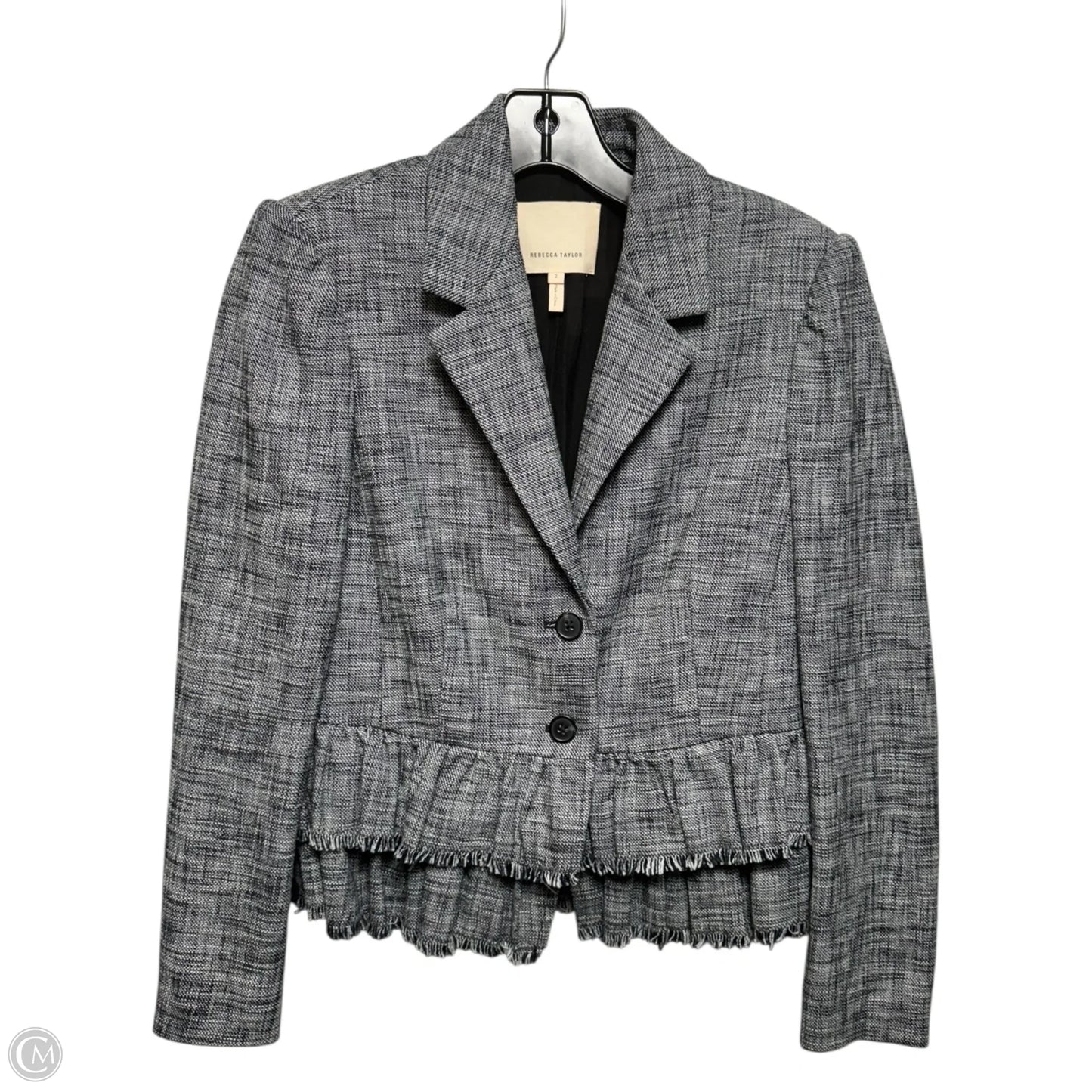 Blazer By Rebecca Taylor In Blue, Size: 2