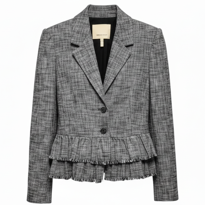 Blazer By Rebecca Taylor In Blue, Size: 2