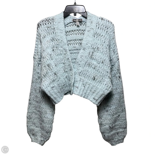 Sweater Cardigan By Urban Outfitters In Blue, Size: M