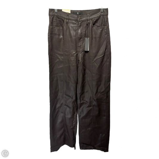Ultra High Rise Straight Fit Pants Other By Banana Republic In Brown, Size: 2/26
