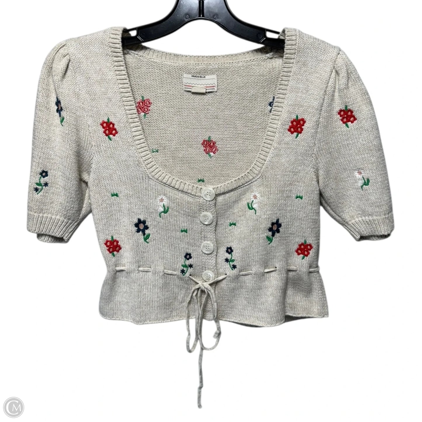 Sweater By Kimchi Blue In Floral Print, Size: M