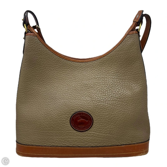 AS IS Vintage Pebbled Leather Shoulder Handbag Designer By Dooney And Bourke, Size: Medium