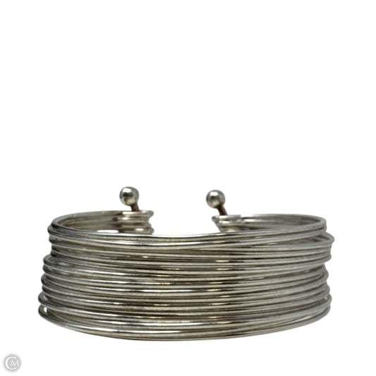 Sterling Silver Multi Wire Cuff Bracelet