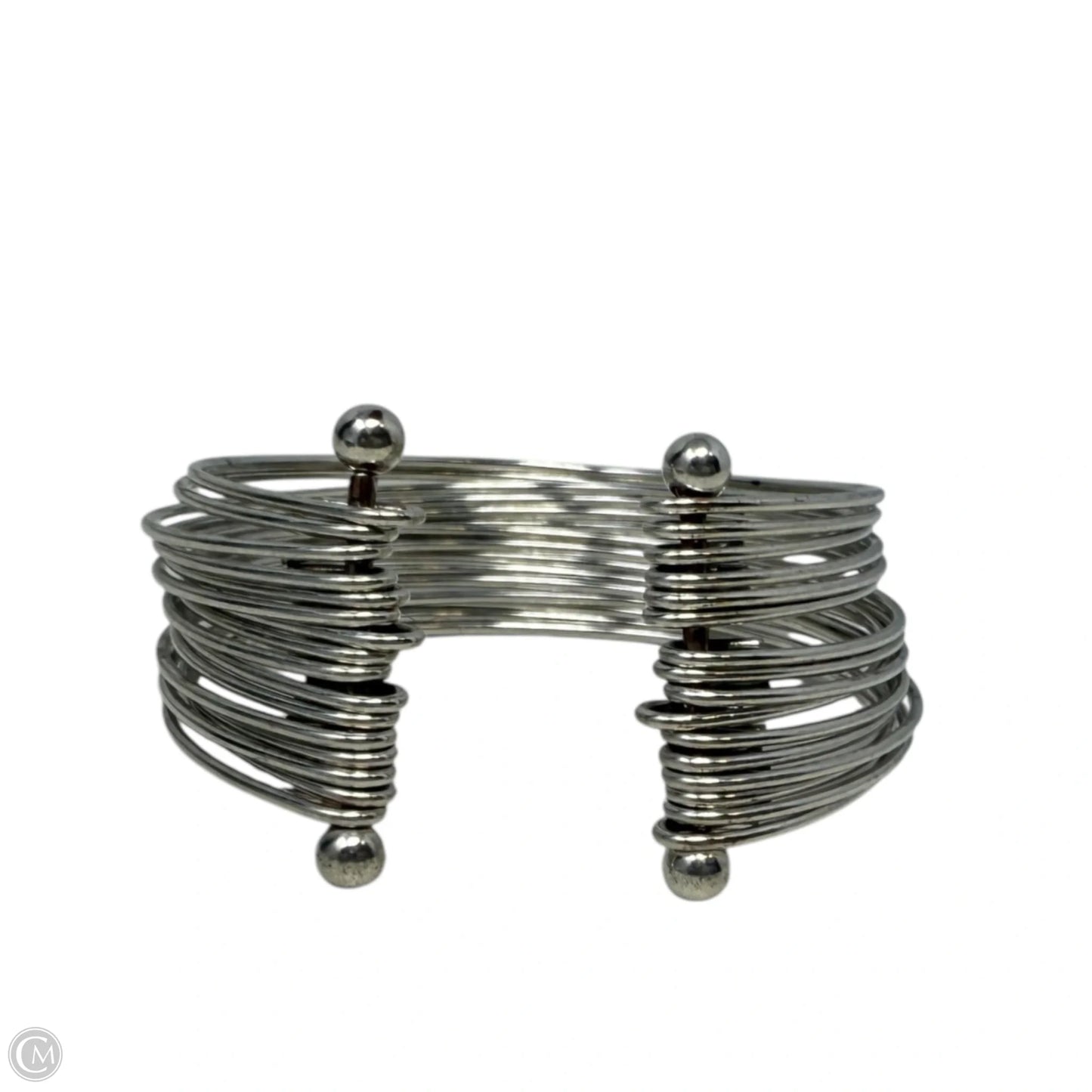 Sterling Silver Multi Wire Cuff Bracelet