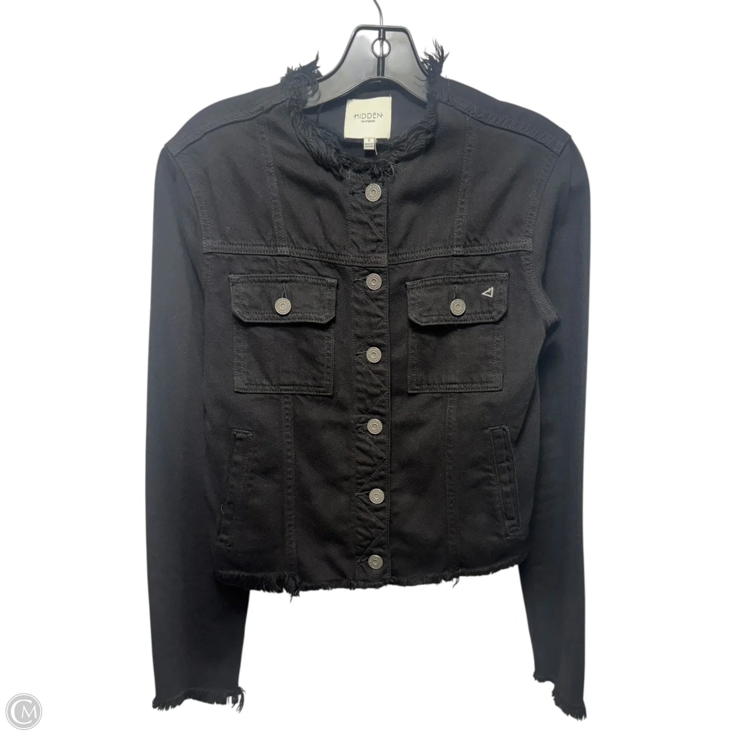 Jacket Denim By Hidden In Black, Size: S