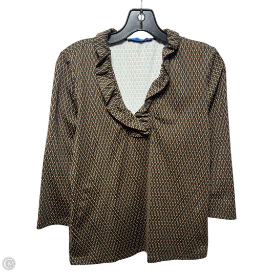 Top 3/4 Sleeve By J Mclaughlin In Multi-colored, Size: M