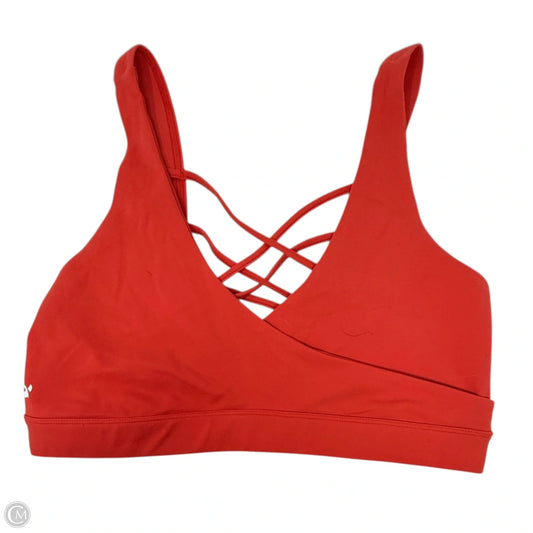 Athletic Bra By Cmc In Red, Size: Xl