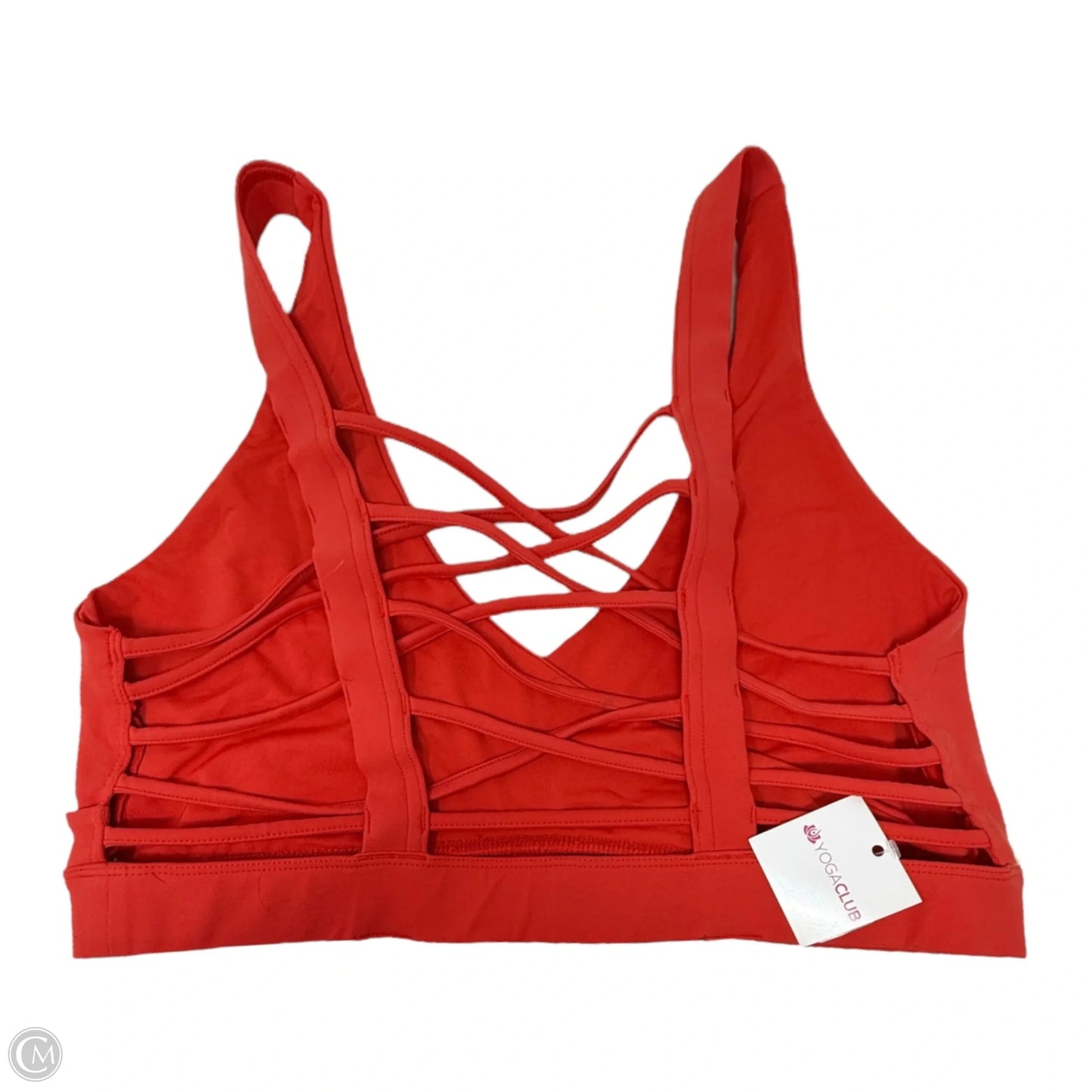 Athletic Bra By Cmc In Red, Size: Xl