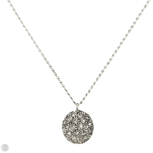 In a Twinkling Silver Tone CZ Pave Necklace Designer By Kate Spade