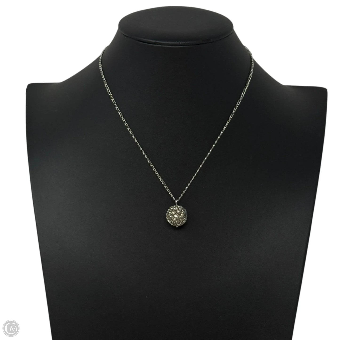 In a Twinkling Silver Tone CZ Pave Necklace Designer By Kate Spade