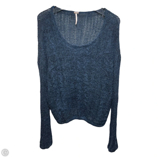 Angel Soft Alpaca Wool Pullover Sweater By Free People In Teal, Size: S